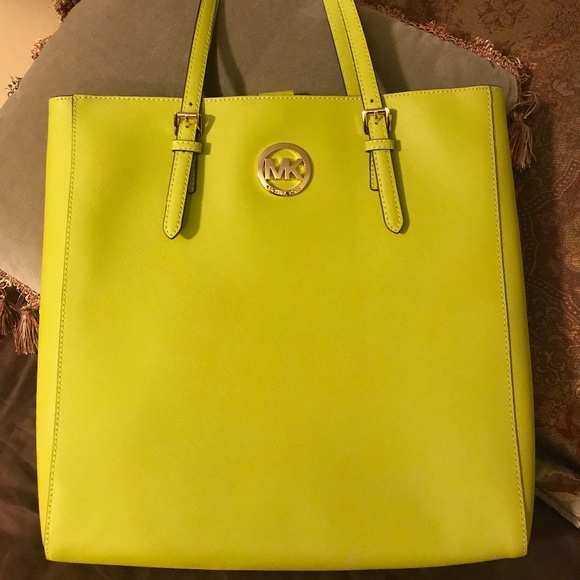 KORS Michael Kors Handbags - Michael Kors Leather Tote